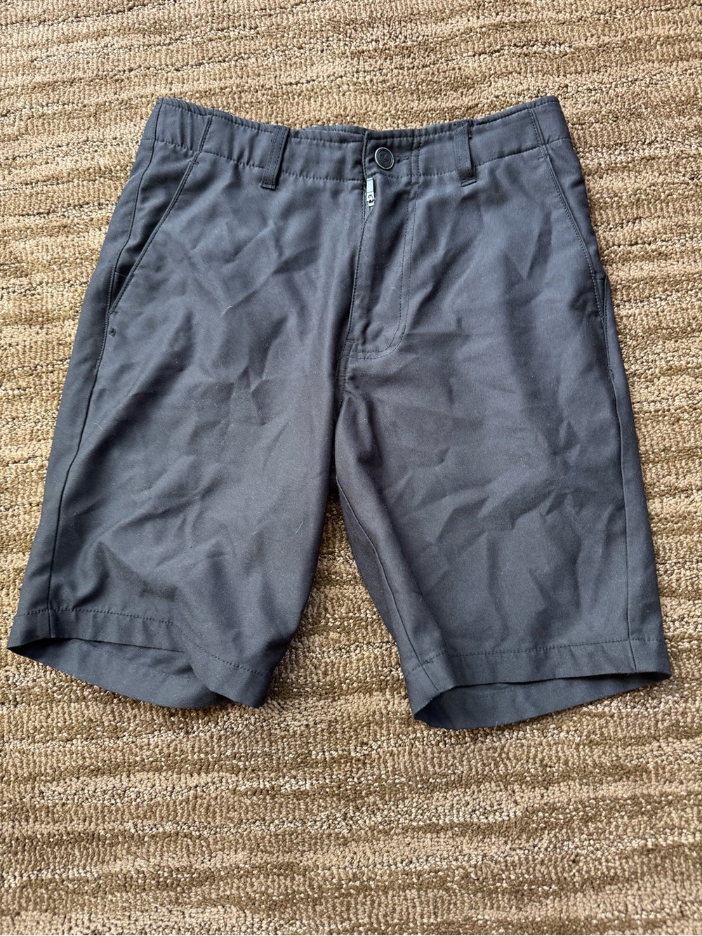 Men's Dark Gray Casual Chino Shorts
